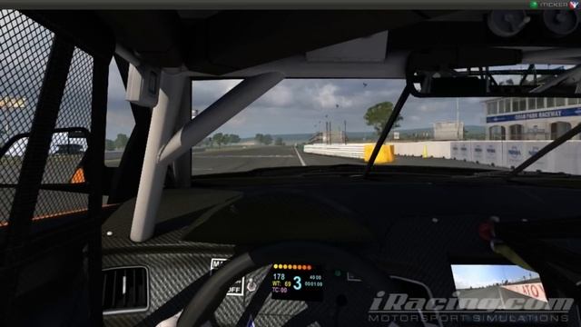 IRacing.com Oran Park Hotlap In The Cadillac CTS-V Racecar