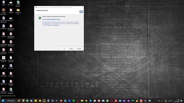 ➽ Remove Virus With Windows MRT Exe Tool