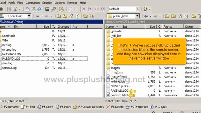 Uploading your website in WinSCP FTP смотреть онлайн