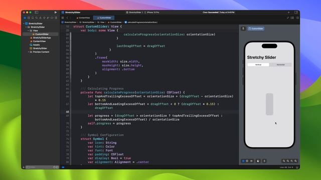 SwiftUI: Stretchy Slider Like in iOS 17 | Xcode 15 смотреть онлайн