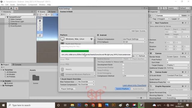 Cara Membuat Animasi UI (User Interface) / Tampilan Bergerak pada Unity 3D смотреть онлайн