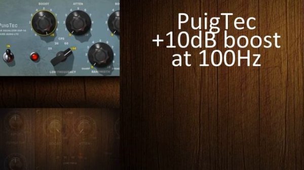 FREE Sonimus SonEQ vs Waves Puigtec EQP-1A | Pultec Low End Comparison!
