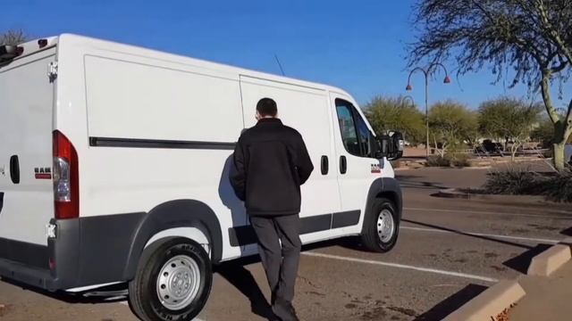 Dodge Ram ProMaster Secured Delivery Van