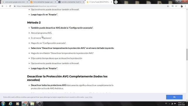 ¿Cómo Puedo Desactivar el AVG Antivirus? смотреть онлайн