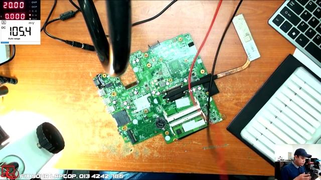 HP 14 Motherboard Repair - Missing 19V смотреть онлайн