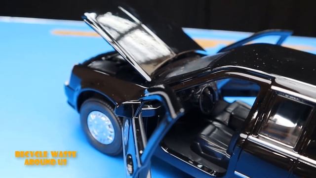 1:32 Cadillac Presidential Limousine | Review the head's bulletproof vehicle | Learn Supercars Ep.1 смотреть онлайн