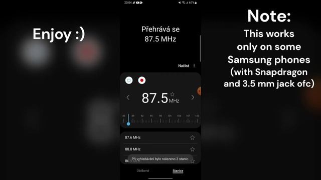 (Tutorial) FM Radio app with RDS on Samsung phones in 90 seconds смотреть онлайн