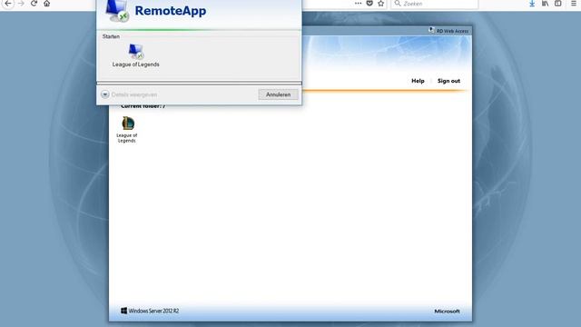 League of Legends Gameplay Publish RemoteApp (Windows Server 2012R2) смотреть онлайн