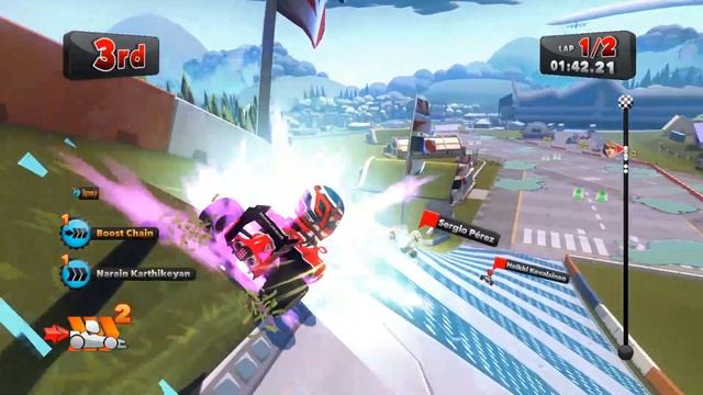 F1 Race Stars Gameplay (No commentary) смотреть онлайн