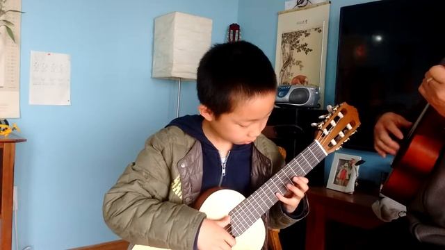 The last rose of summer-Guitalele duet смотреть онлайн
