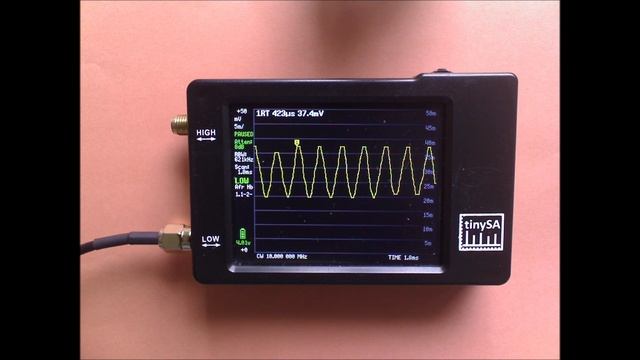 TinySA Doing AM And FM Generation And Analysis