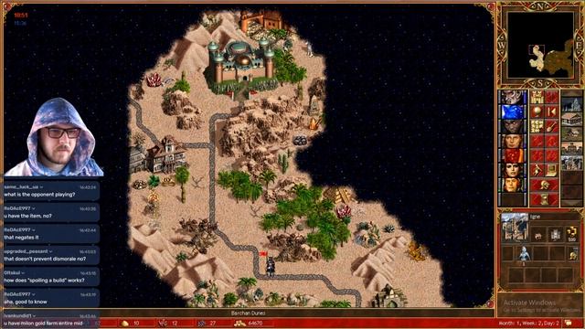 What a solid desert farming turn looks like || Heroes 3 gameplay || Alex_The_Magician смотреть онлайн