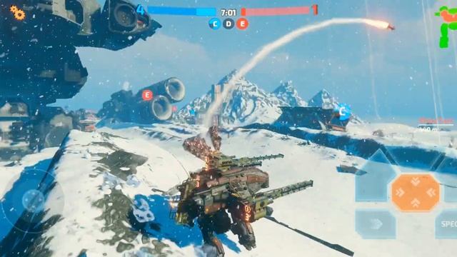 Battle Of Titans: M.A.O Hanger | Polygon Test Server | Android Gameplay