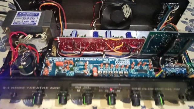 5.1 amplifier..... creative audios prologic board.... смотреть онлайн