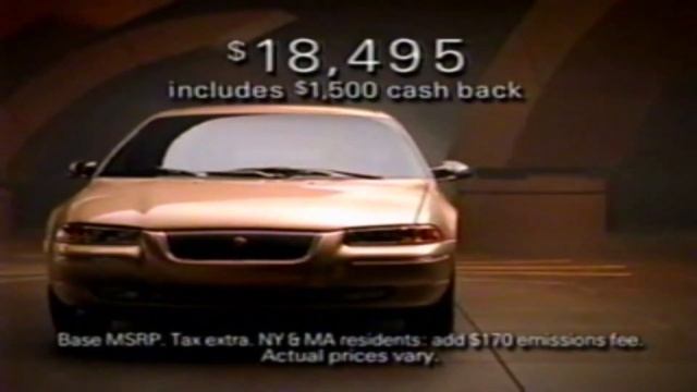 Retro Chrysler Cirrus LXi Car Commercial 1997 смотреть онлайн