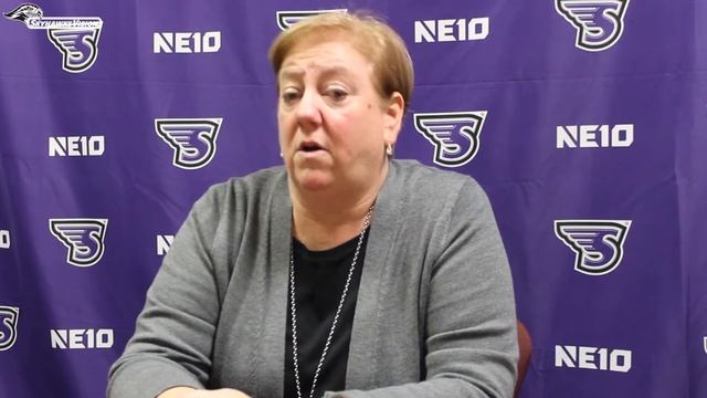 Stonehill Women's Basketball Highlights and Post-Game Interview vs Bentley смотреть онлайн