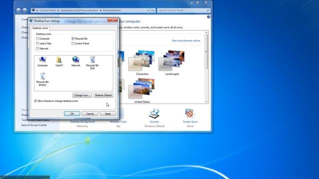 Windows 7 techbyte:Enable Recycle Bin Icon смотреть онлайн