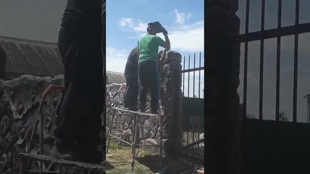 Кот. Установка скульптуры. смотреть онлайн