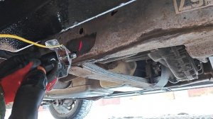 Лазерное удаление ржавчины, очистка VIN  на раме