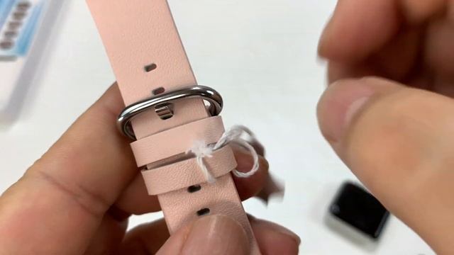 Light Pink Leather Apple Watch Band Review смотреть онлайн