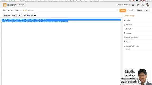 Jameel Noori Nastaleeq Font In Blogger ( Urdu & Hindi ) смотреть онлайн
