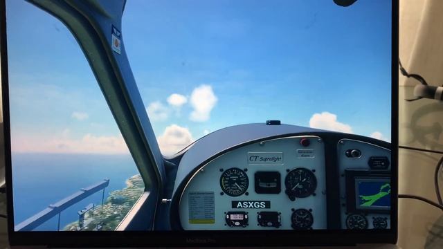 Flight Simulator 2020 on MacBook Pro 16 (5600m, Native Res, No downscale) смотреть онлайн