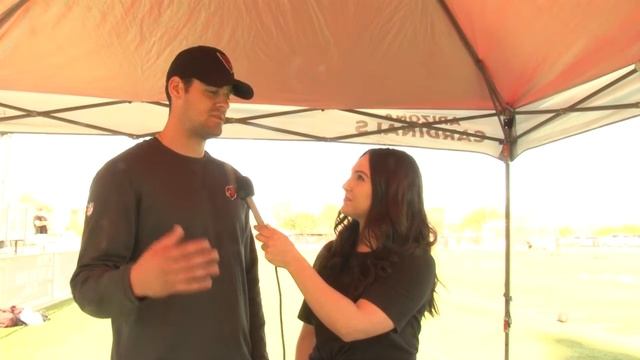 Richie Leone Interview - Cardinals Kicking Camp смотреть онлайн