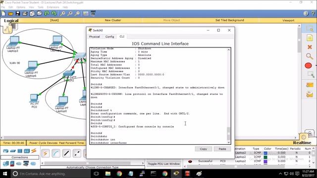 CCNA Bangla Part-25 (Switchport security) смотреть онлайн