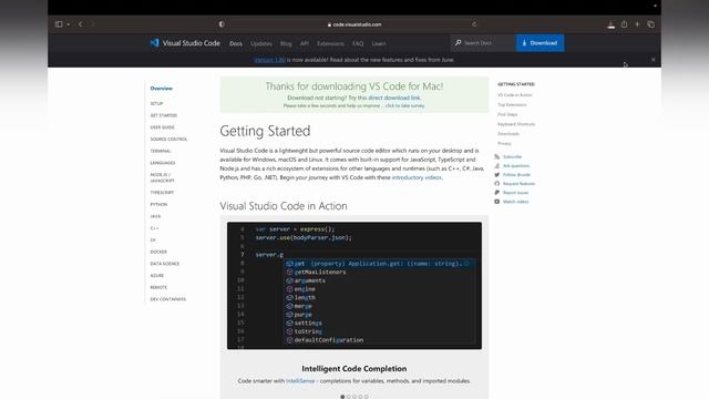 How To Install Visual Studio Code on MacOs in TELUGU || How To Install VSCode on MacOS смотреть онлайн