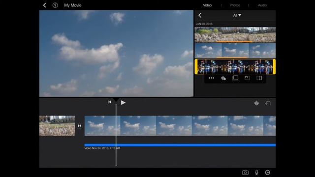 iMovie iPad Tutorial (How to edit Video Clips) смотреть онлайн