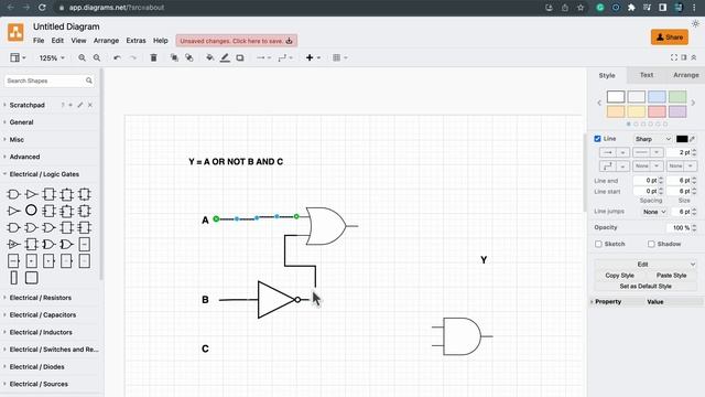 How to Design a Logic Circuit Using Diagrams.net - Logic Gates Diagram Computer Science Tutorial смотреть онлайн