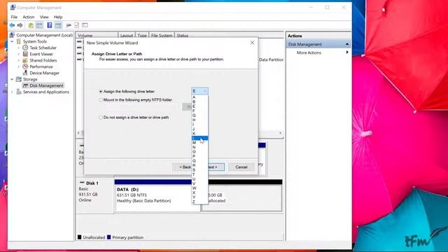 How to create Partition on Windows 10 || Hard Drive Partition in Hindi смотреть онлайн
