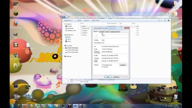 Tutorial Win7/Vista - Hosts Datei editieren смотреть онлайн