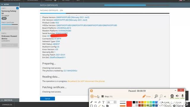 Samsung G960F U15 IMEI Status NG Fix | Ishaq Gsm King | смотреть онлайн