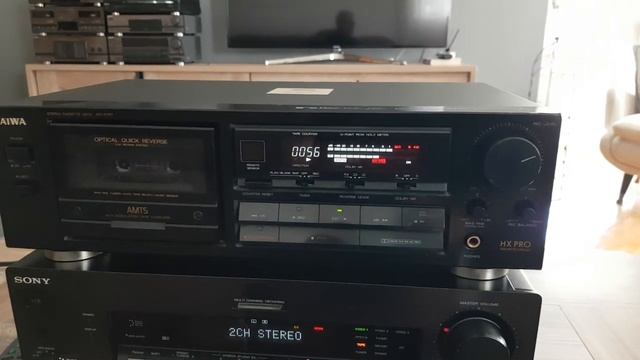 AIWA (aiwa) AD-R707 CASSETTE DECK RECORD TEST PLAYBACK AND MUZIC SENSOR DOLBY B-C(HX-PRO) смотреть онлайн