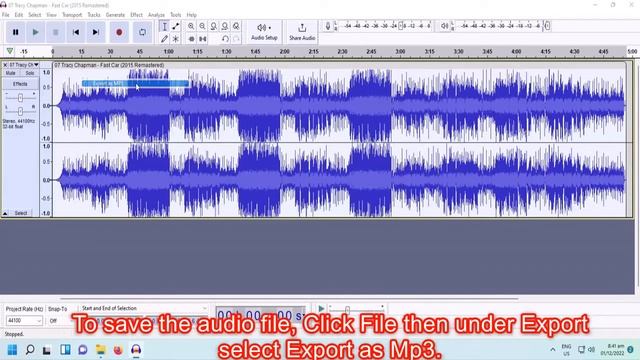 How to Backmask a Song using Audacity. смотреть онлайн