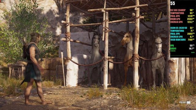 Assassin's Creed Odyssey | RX 580 2048SP 8GB | XEON-2630 V3 | 16GB RAM | 1080P | 60 FPS смотреть онлайн