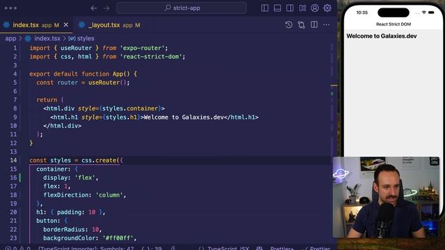 React Native with HTML? смотреть онлайн