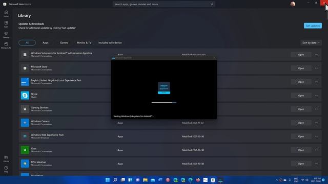 Windows 11 DEV Channel can now install the Windows subsystem for Android Amazon app store смотреть онлайн