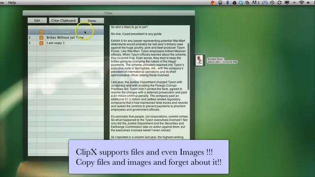 ClipX: An Advanced Mac Clipboard смотреть онлайн