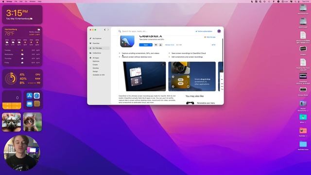 Widgets on Mac desktop (WidgetWall) смотреть онлайн