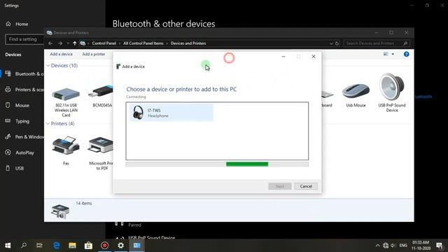How to pair I7-TWS Bluetooth Earphones to PC/Laptop[Pin Problem Solved] смотреть онлайн