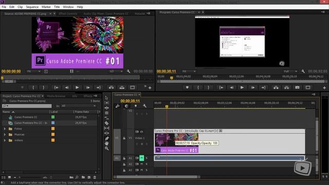 Curso Adobe Premiere Pro CC - Ferramentas part 3 Cap 10 смотреть онлайн