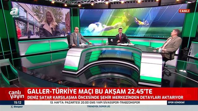 Galler - Türkiye Maçı Öncesi Son Gelişmeleri Deniz Satar Aktardı / A Spor / Spor Gündemi смотреть онлайн