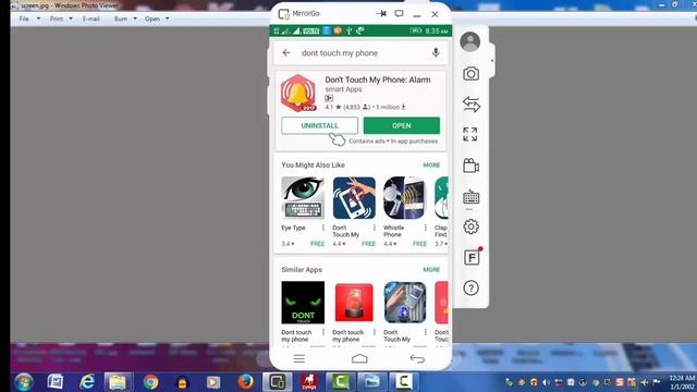 How to set Don't touch my phone alarm || what happened when touch phone Without permission Tamil смотреть онлайн