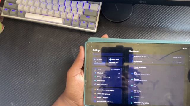 Tablet Lenovo Xiaoxin pad 2022 6/128GB do ALIEXPRES- PASSOU SEM TAXA- ZUI14 смотреть онлайн