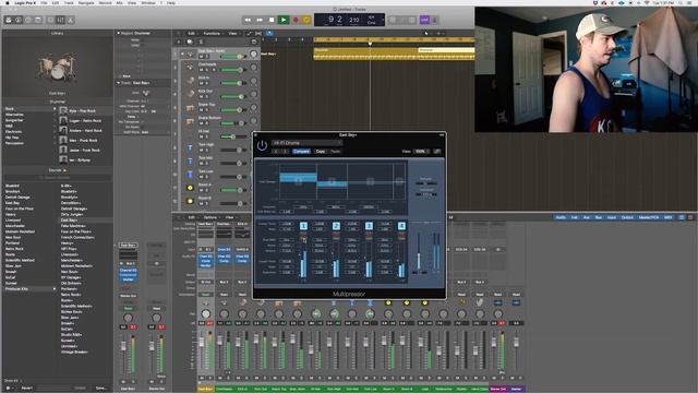 Logic Pro DRUMMER Tutorial смотреть онлайн
