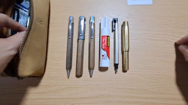 Amateur Video: What's in my Desert Tan Round Shibui Pen Case? 🥰 смотреть онлайн