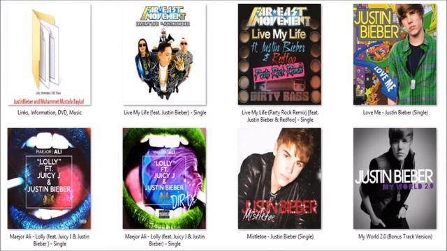 Justin Bieber - All Albums & Singles ''Orginal'' iTunes смотреть онлайн
