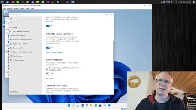Windows 11 Pro: Deactivate Windows Defender Real time protection смотреть онлайн